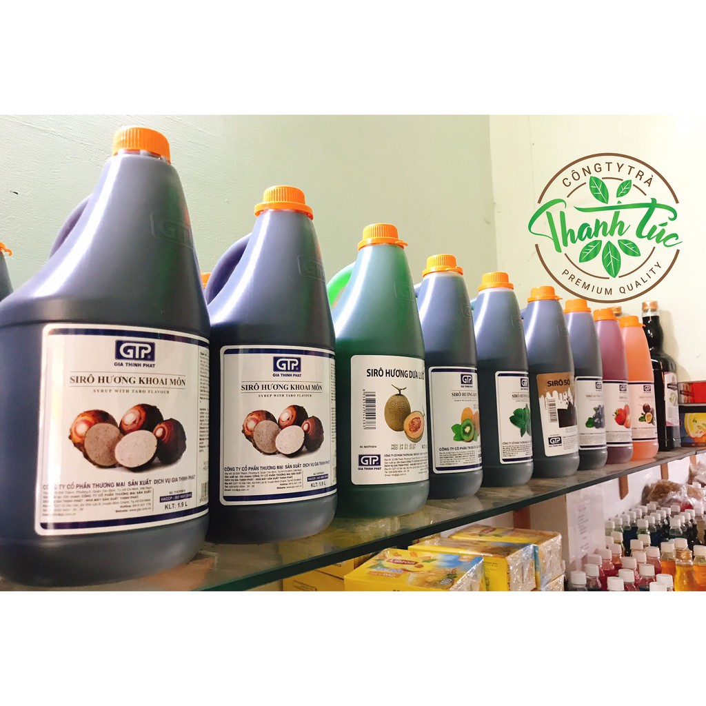 [Mã 156FMCGSALE hoàn 8% đơn 500K] Siro Gia Thịnh Phát Có Đủ Các Mùi Bình 1 Lít 9 | BigBuy360 - bigbuy360.vn