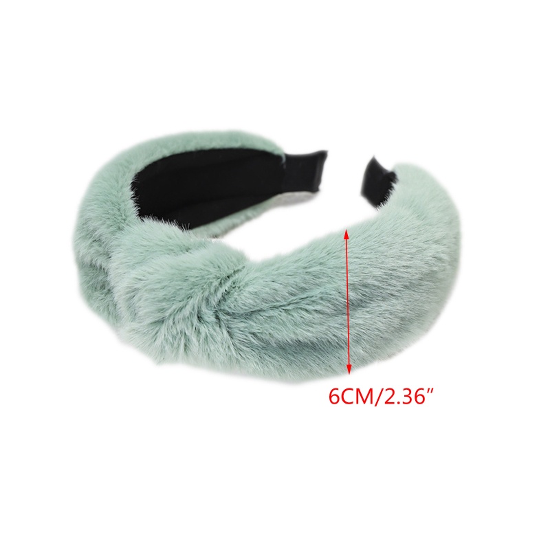 Băng Đô Lông Nhung Mềm Mại Màu Sắc Kẹo Ngọt Thời Trang Mùa Đông Dành Cho Nữ