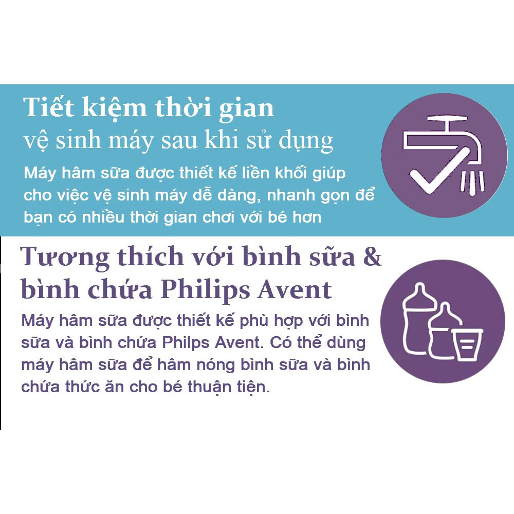 Máy Hâm Sữa Siêu Tốc Philips Avent SCF355_07