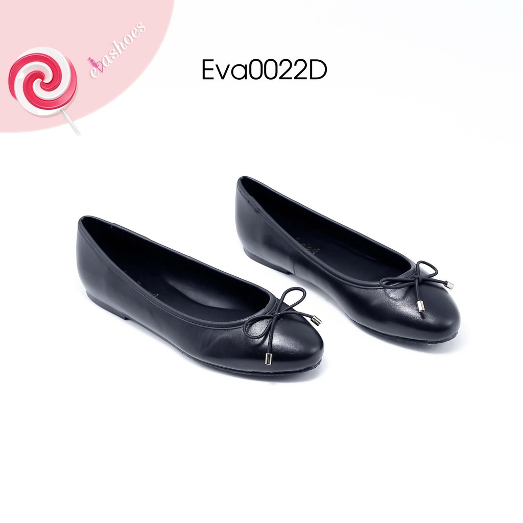 Giày Búp Bê Nơ dây Mảnh Da Tự Nhiên Evashoes - Eva0022D | BigBuy360 - bigbuy360.vn