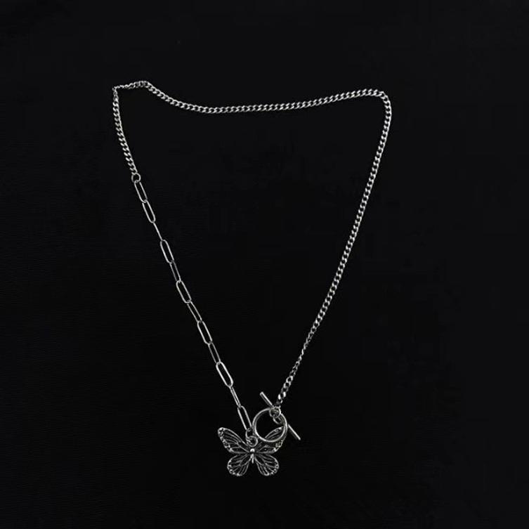 [Blythe] Xu hướng khâu vòng tay đeo bằng thép titan cổ điển thời trang cổ điển của Hàn Quốc 991