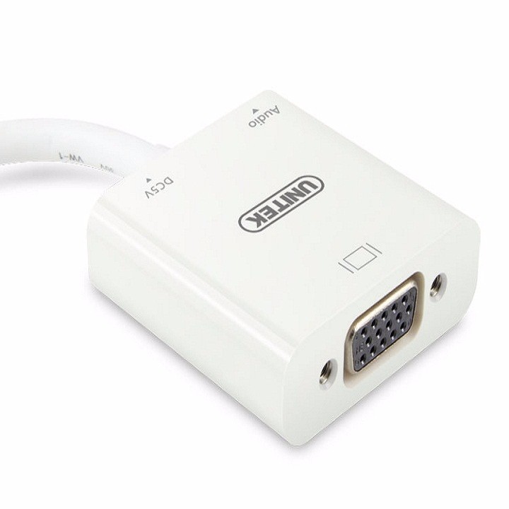 Cáp HDMI to VGA Unitek Y-5322 Trắng