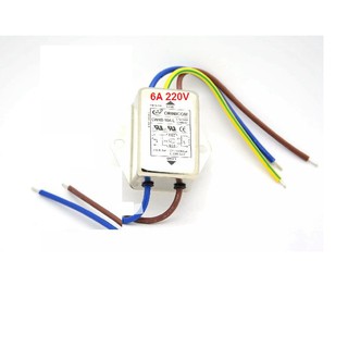 Bộ lọc nhiễu 1 pha 220V 6A