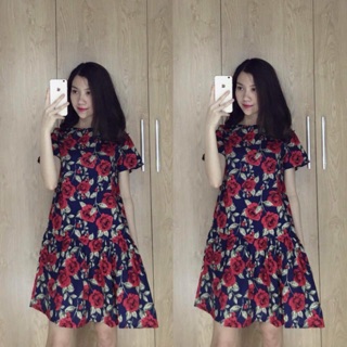 Đầm hoa đuôi cá