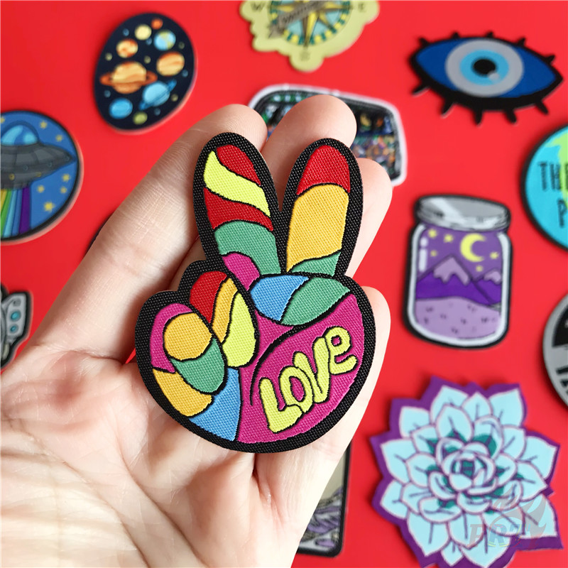 1 Sticker Ủi Thêu Chữ There Is No