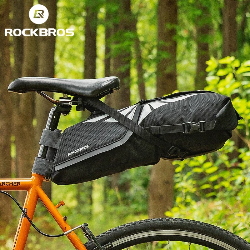 ROCKBROS Waterproof Bicycle Bag 8L Large MTB Road Trunk Bike Accessories
