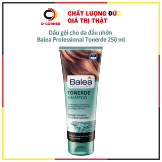 Dầu gội Balae dành cho tóc nhờn tóc dầu, giúp sạch gàu sảng khoái Balea Professional Tonerde - chai 250ml