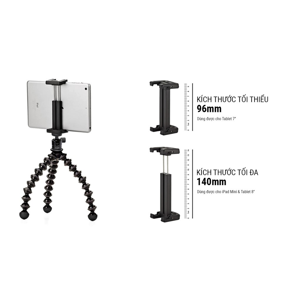 CHÂN BA TABLET NHỎ - JOBY GORILLAPOD STAND JB01328-BWW