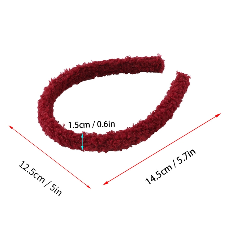 Băng đô phối lông mềm mại thời trang cho nữ （Hairband）