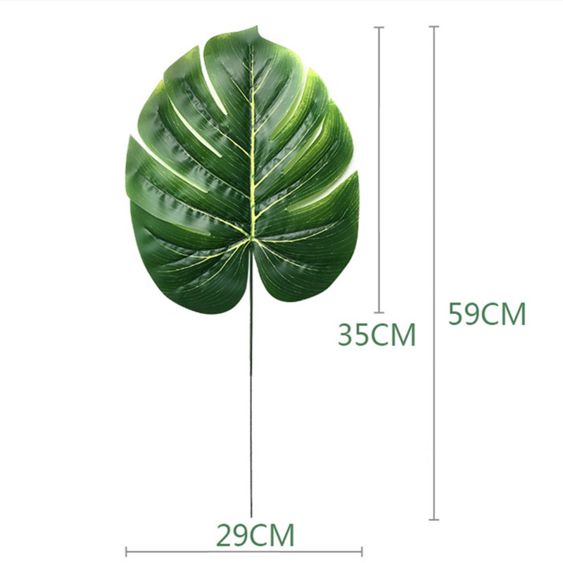 Lá cây trầu bà nhân tạo dùng cho trang trí nội thất tươi mát