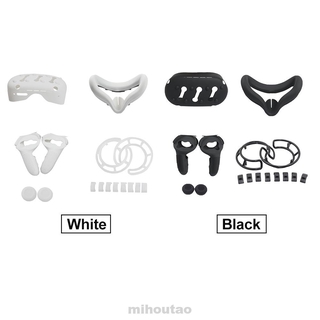 Controller Grip Cover Silicone Easy Install Anti Shock Gaming Accessories Protective Headset Case For Oculus Quest 2