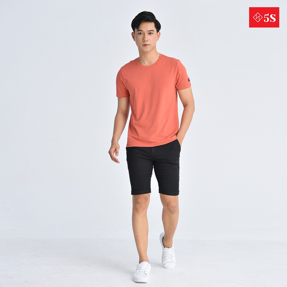 Áo Thun Nam Cổ Tròn 5S Premium (6 màu), Vải Cotton Cao Cấp Thoáng Mát, Phom Ôm Trẻ Trung (TSO21004) | BigBuy360 - bigbuy360.vn