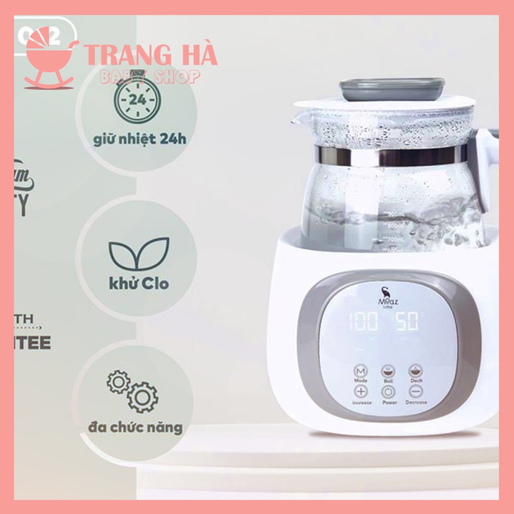 Bình Đun Nước Đa Năng Moaz Bébé MB-012 Bảo Hành Chính Hãng 12 Tháng Lỗi 1 Đổi 1