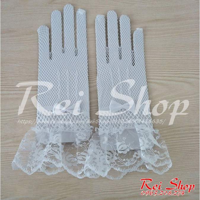 Găng tay ren lolita - Phụ kiện Cosplay