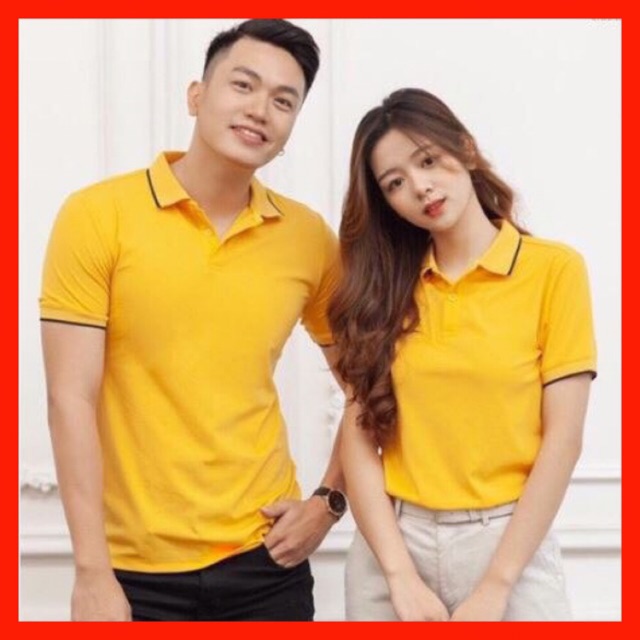 Áo phông nữ có cổ, polo nam cổ viền dệt cotton kiểu cá sấu thời trang - OMAN | BigBuy360 - bigbuy360.vn