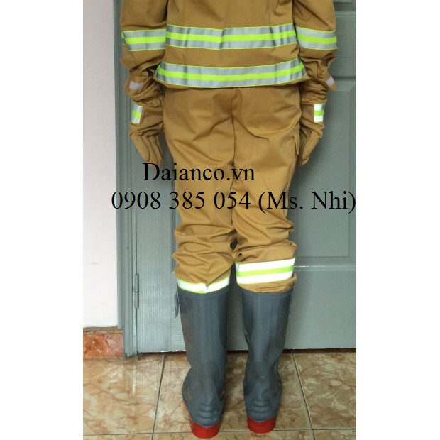 [HCM] Giảm giá Combo đầy đủ bộ quần áo chống cháy theo TT48-BCA - 5 món kèm tem kiểm định- Hình thật, có sẵn
