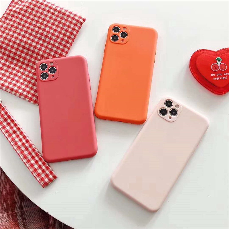 Ốp silicon dẻo bảo vệ camera cho iPhone 11/ 11Pro/ 11Pro Max chất lượng cao - Ốp iPhone