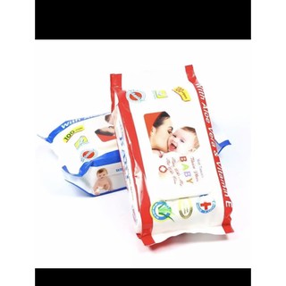 5 gói khăn giấy ươt baby.