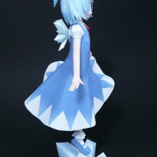 Mô hình giấy anime Touhou Project : Cirno