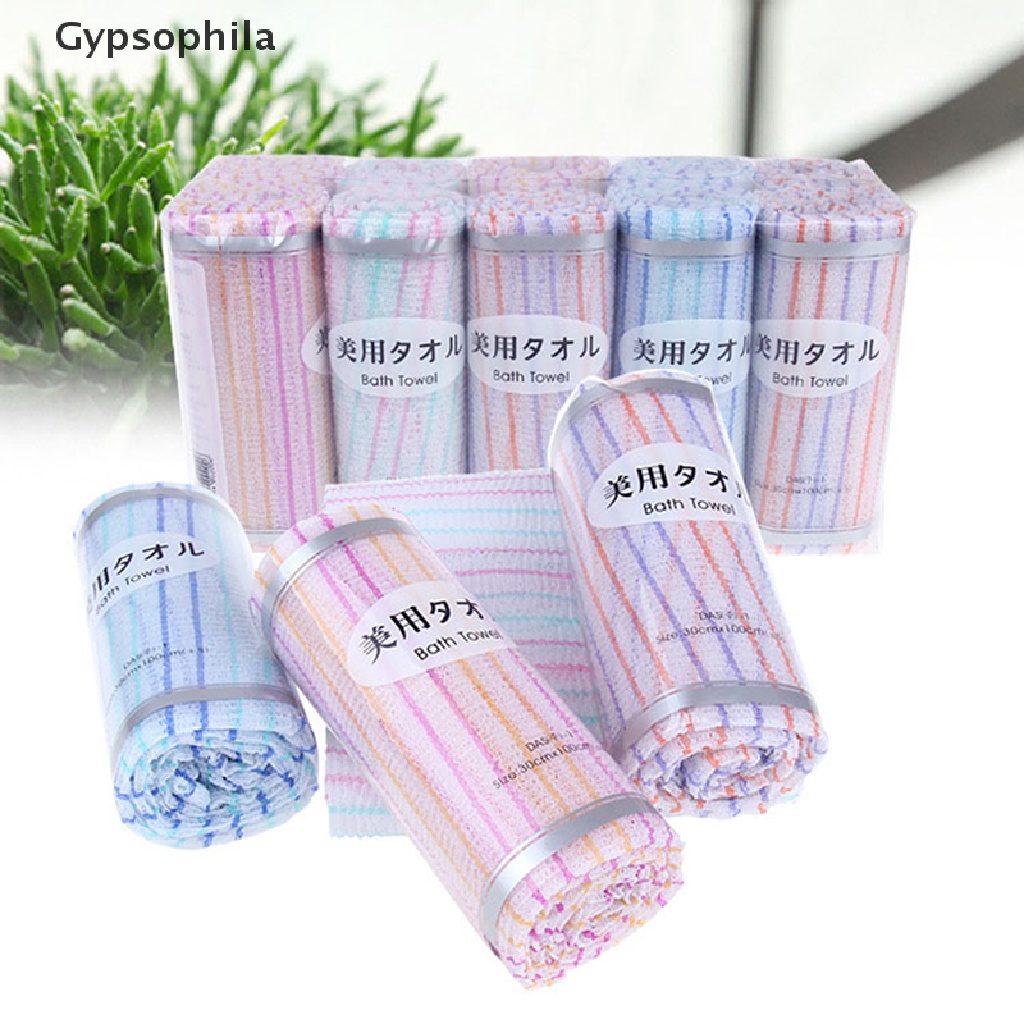 Khăn Tắm Hàn Quốc Tẩy Tế Bào Chết Kích Thước 30x90cm
