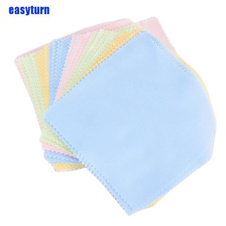 Set 10 khăn lau mắt kính bằng sợi microfiber