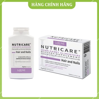 Viên Uống Kích Thích Mọc Tóc, Chống Tóc Bạc Sớm Nutricare Hair and Nails Larune