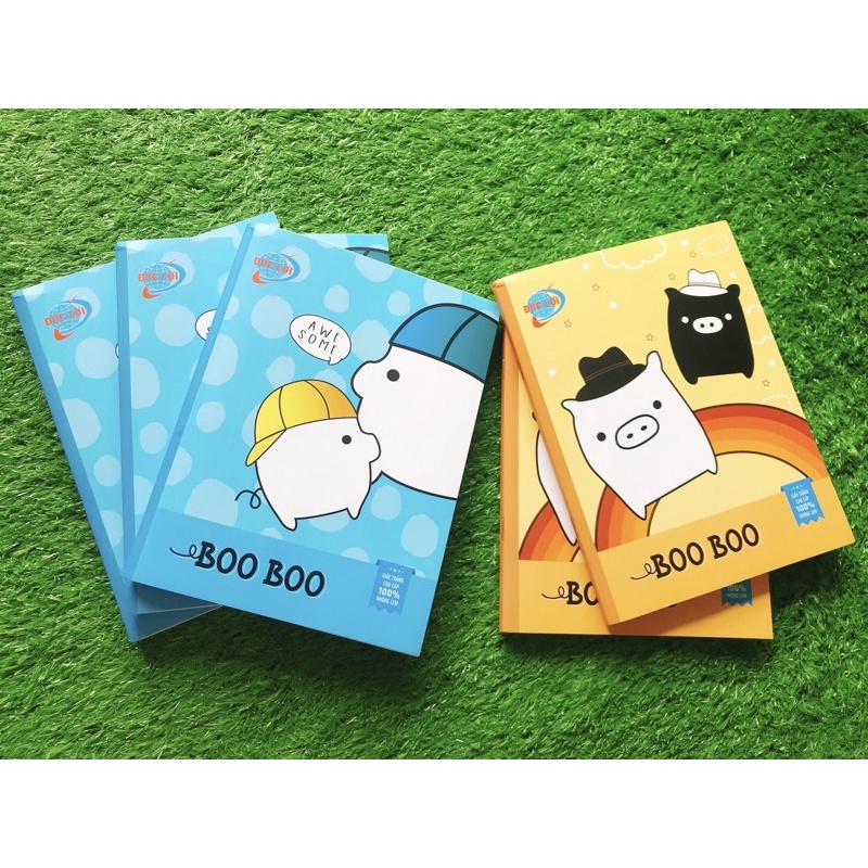 Tập học sinh 5 ô li 96 trang Heo Boo