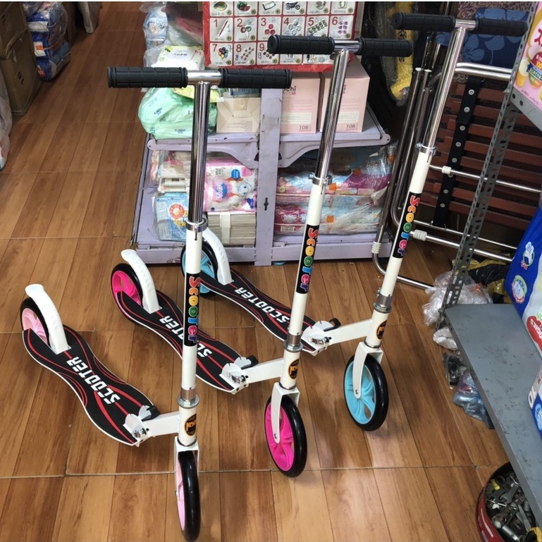 Xe Trượt Scooter Sport 2 Bánh Siêu To Khổng Lồ Tải Lên Đến 80kg / Xe Scooter Sắt Thể Thao, Scooter Cao Cấp Bản 2022