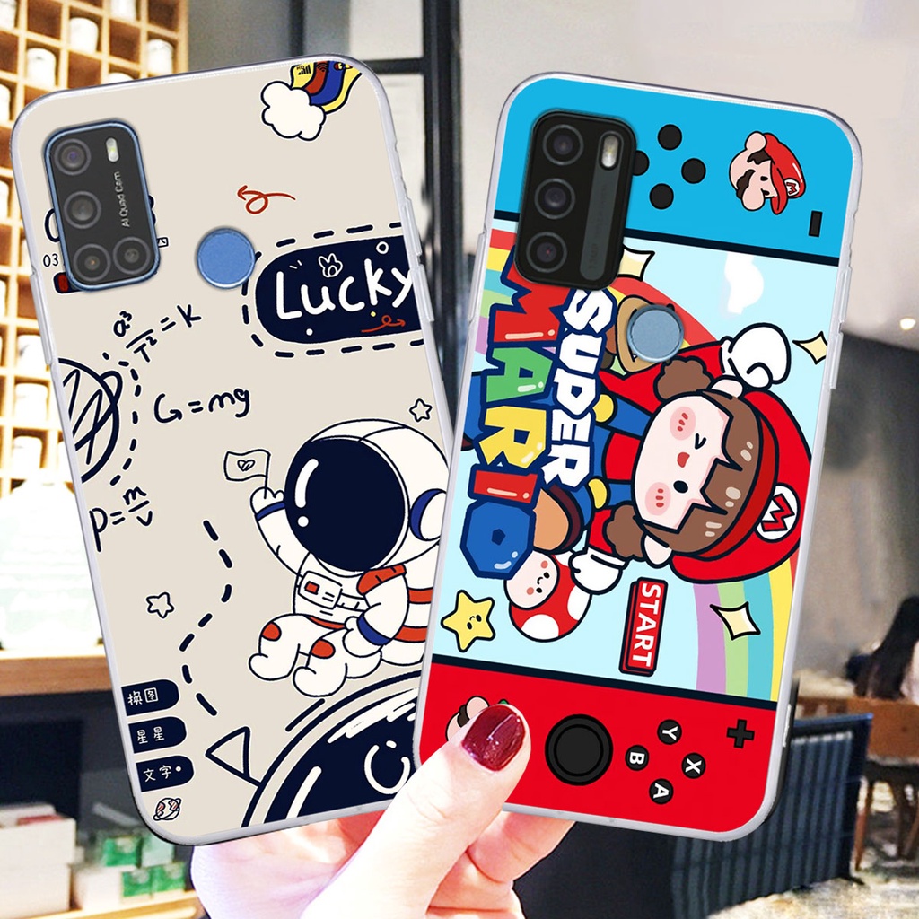Ốp lưng Vsmart Live 4 / Joy 4 / Star 5 hình phi hành gia, roro jump, điện tử dễ thương - Giá rẻ tốt nhất