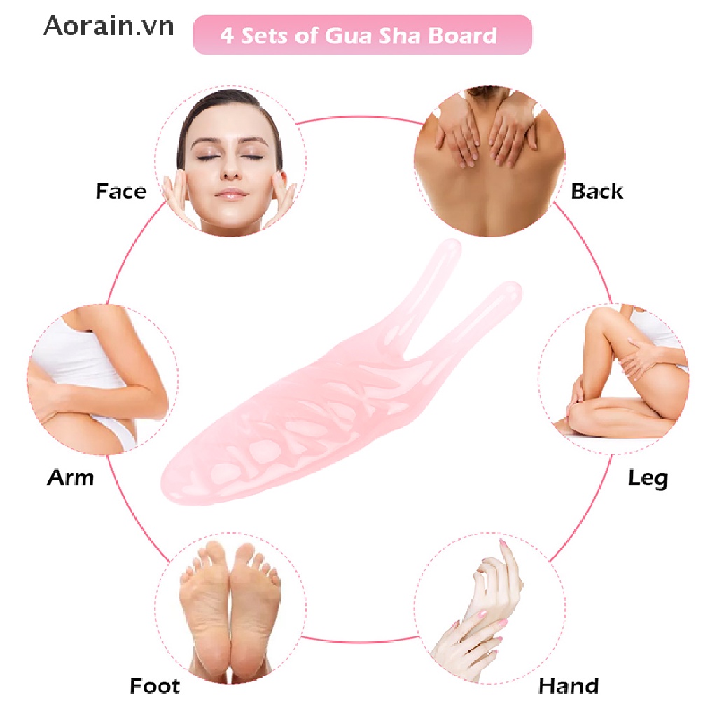 (Hàng Mới Về) Dụng Cụ Mát Xa Mặt Và Mũi Bằng Nhựa Tự Nhiên
