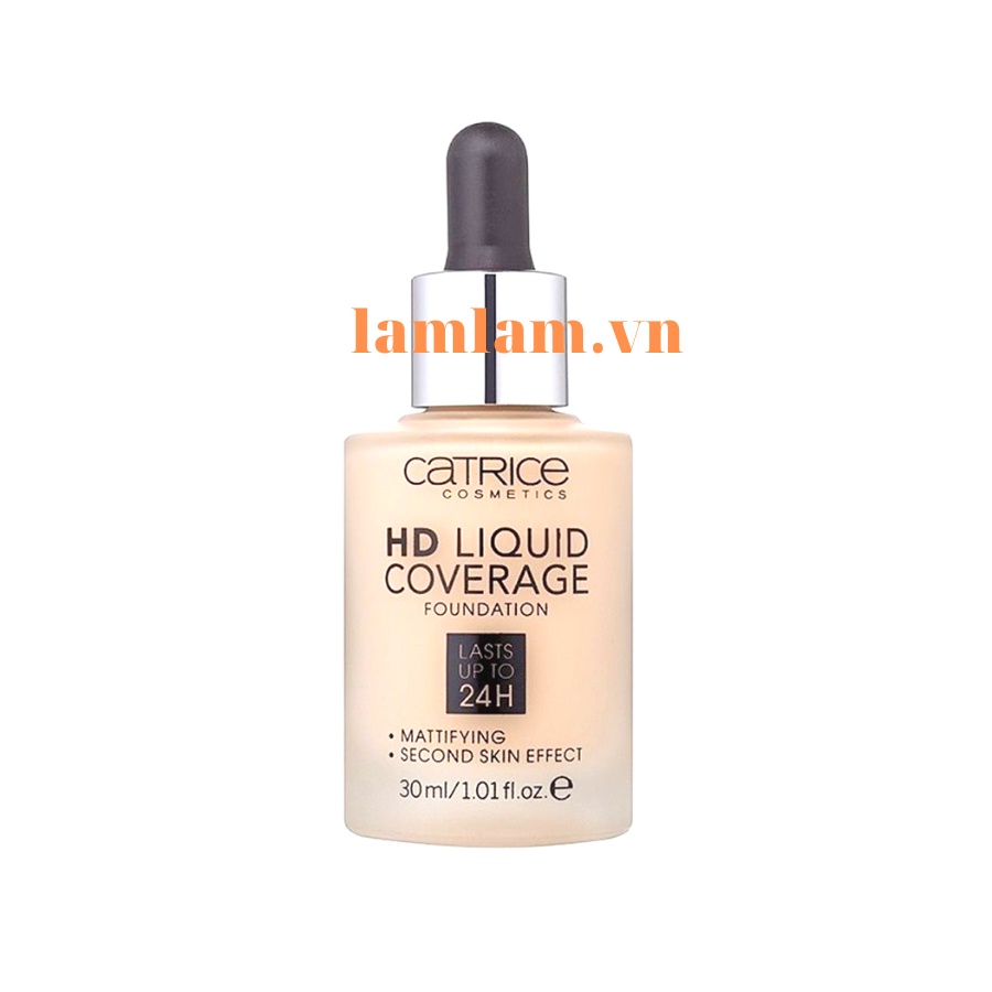 Kem Nền 24h CATRICE HD Liquid Coverage Foundation 30ml