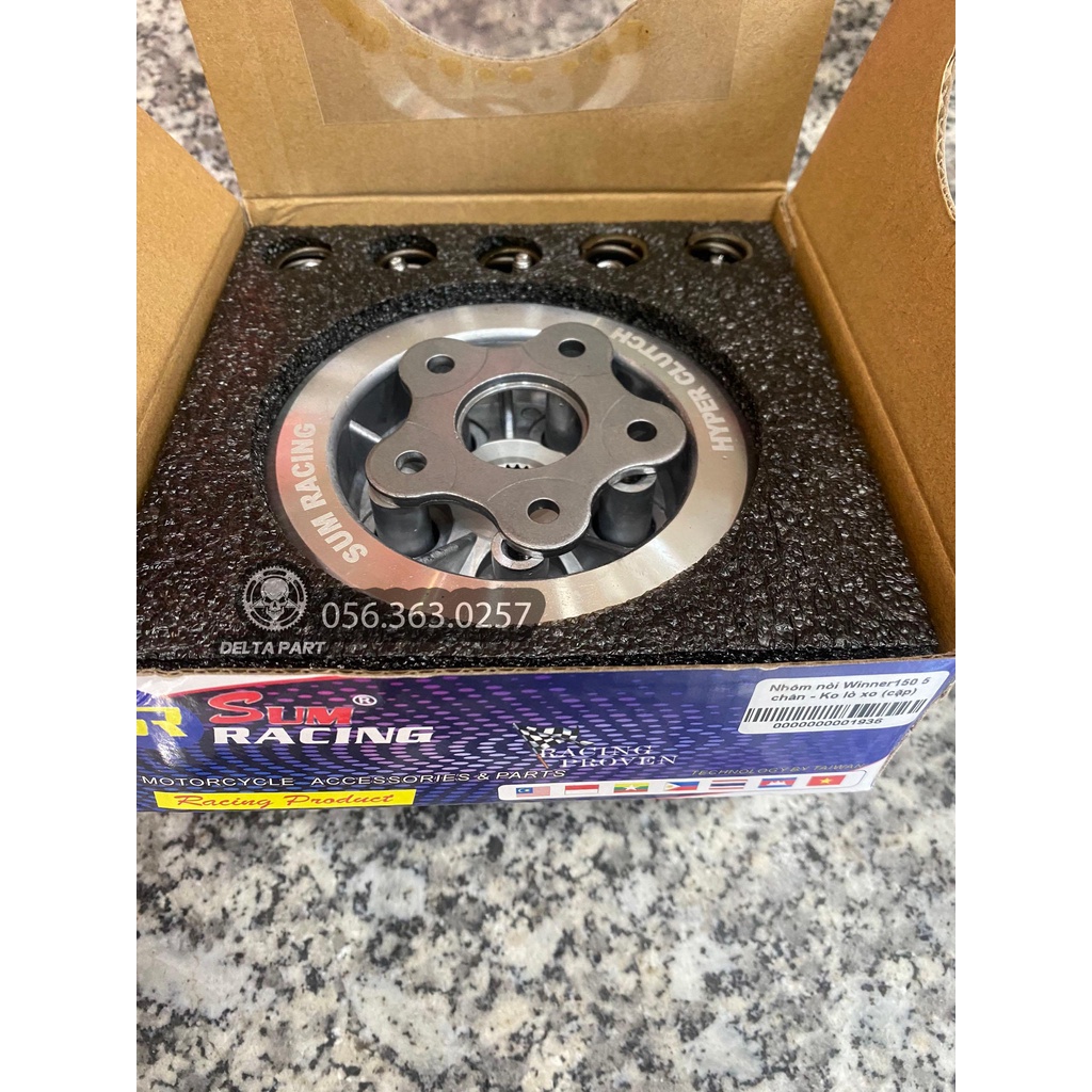 Bộ nhôm nồi Winner Nồi chống trượt trợ lực DSP cho  WINNER X WINNER V1 Sonic CBR đời mới RS150 GTR150
