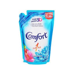 Nước xả vải Comfort 1 Lần Xả Hương Gió Xuân túi 1.6L