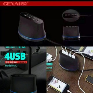 Ổ cắm điện Genai 4 cổng USB