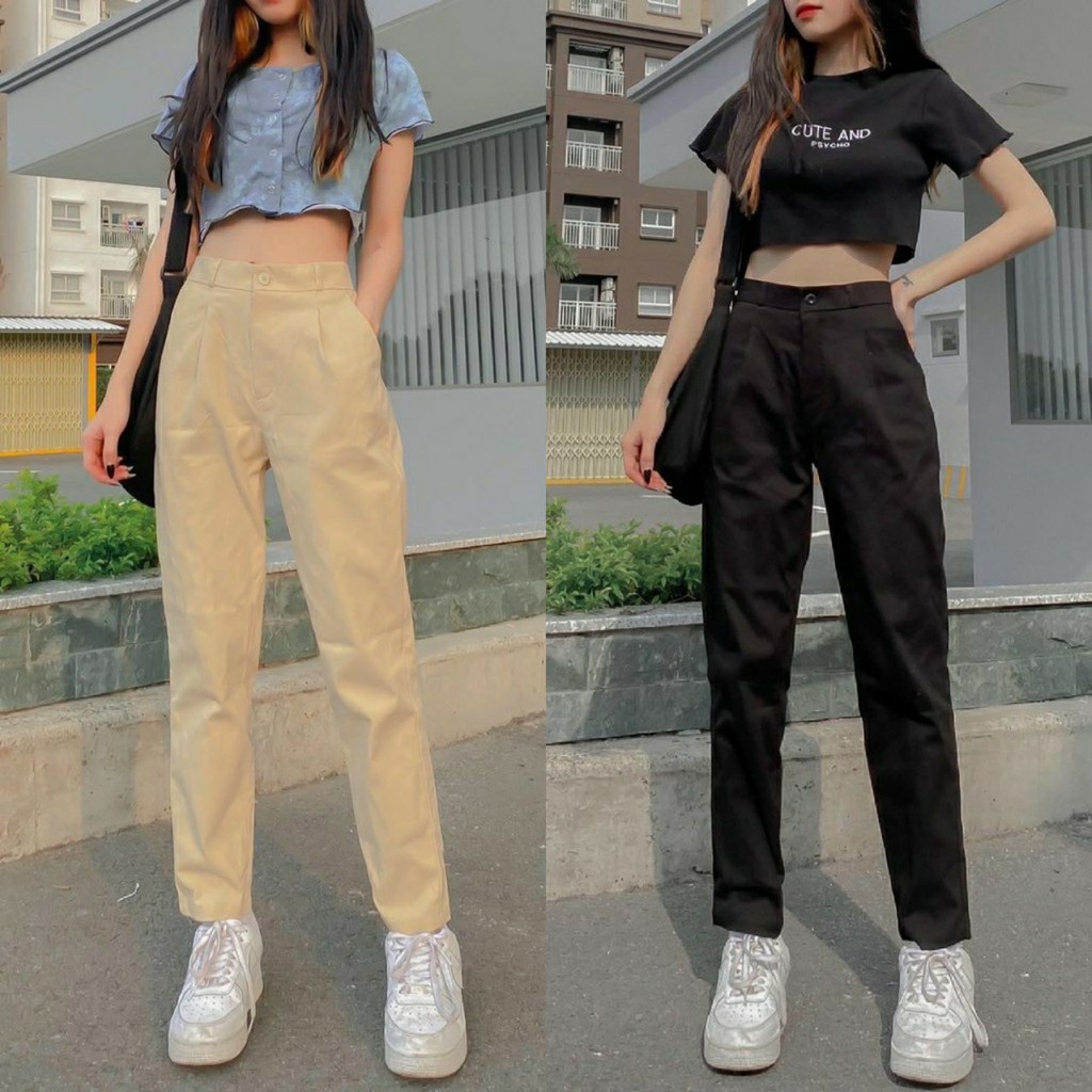 [Mã SKAMFSW175 giảm 10K đơn 50K] Quần Baggy Kaki CONI PANTS Lưng Tây Phối Chun Ulzzang Unisex