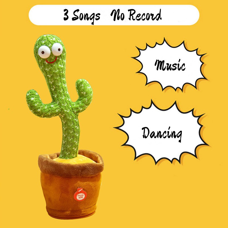 Vibrato Dancing Cactus Dance Toy 120 Bài Hát Swing Twist Electric Plush Music Toy Hát Và Dance Phát Sáng Ghi Âm Vui Nhộn Búp Bê Trang Trí Phòng Ngủ Khiêu Vũ Cây Xương Rồng Quà Tặng Trẻ Em Ca Hát Và Nhảy Múa Phòng Ngủ Búp Bê Quà Tặng Sinh Nhật