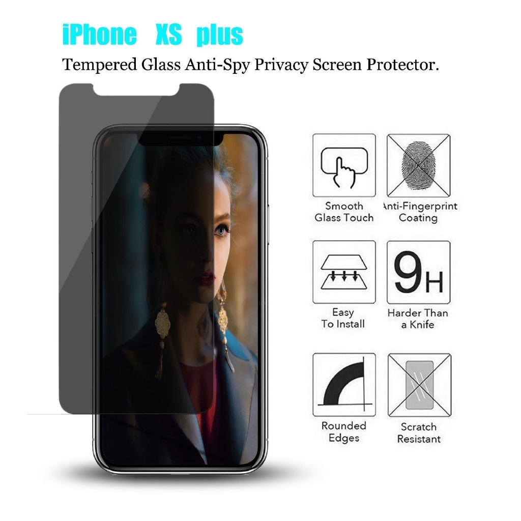 Kính Cường Lực Bảo Vệ Màn Hình Chống Nhìn Trộm Cho iPhone 7 / 6 / 6S / 8 Plus / X / XS / XR / 11 Pro Max