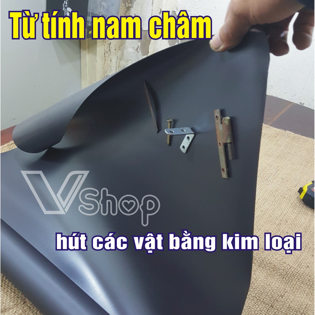Nam châm dẻo, dạng tấm cuộn, mỏng. khổ 62cm, dày 1mm. dài 50cm | BigBuy360 - bigbuy360.vn