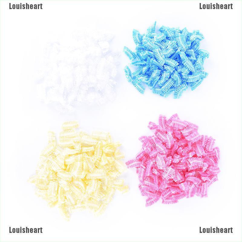 Set 100 miếng che tai bảo vệ khi nhuộm tóc sử dụng một lần