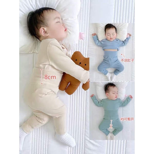 COMBO 3 BỘ TĂM LẠNH CẠP CAO CHO BÉ TRAI, BÉ GÁI. SET 3 BỘ THUN DÀI TAY THU ĐÔNG CẠP CAO GIỮ NHIỆT CHO BÉ.