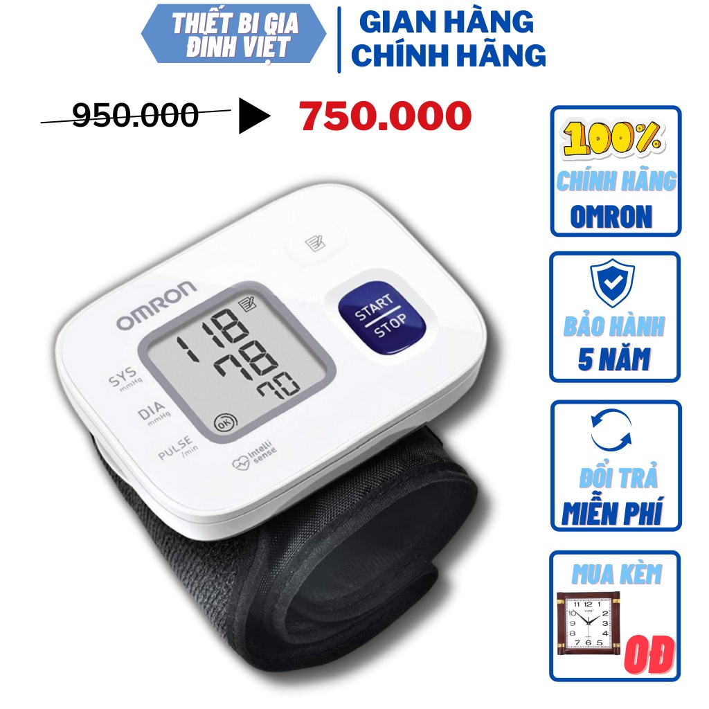 Máy đo huyết áp Omron HEM 6161