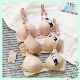 EVERMOM | Áo ngực bầu loại trơn thông hơi