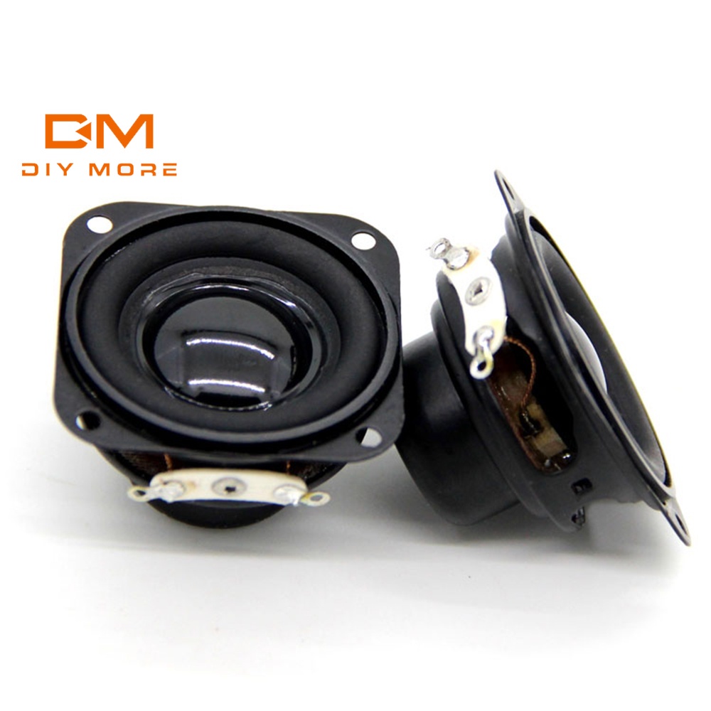 Loa bass DIYMORE đa phương tiện từ tính tự lắp 53mm 2 &quot;/ 40mm 1.5&quot; 4ohm 10w/ 5w 2 PCS