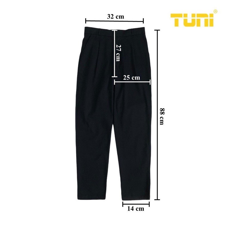 Quần kaki nữ lưng tây phối thun CONI ulzzang (ẢNH THẬT)