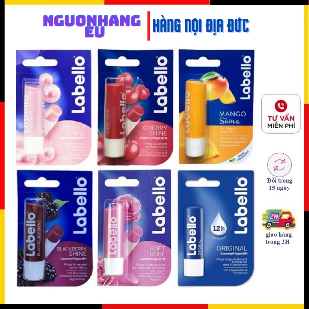 Son dưỡng môi Labello Đức