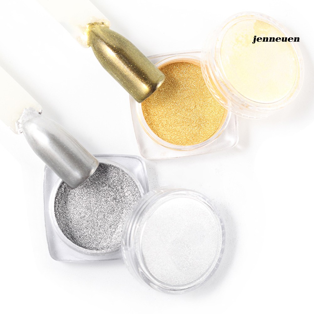 [Hàng mới về] Hộp Bột Tráng Gương Lấp Lánh Trang Trí Móng Tay Rosalind 2G DIY