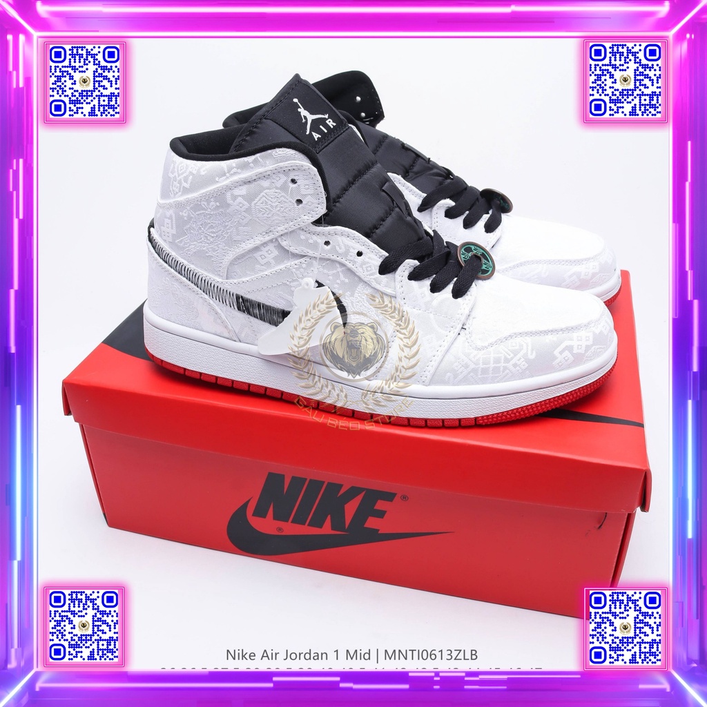 852542-100 Nhận Order Theo Mẫu Giày ***Best Quality Sneaker ***CLOT x Jordan 1 Mid “Fearless”