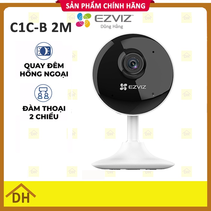 Camera IP Wifi EZVIZ C1C-B 2.0MPZ 1080P Đàm Thoại 2 Chiều, mic Thu Âm Thanh,Quan Sát Rõ Ngày Đêm CHUẨN