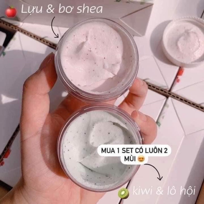 Set 2 hũ tẩy da chết Dove hũ 250g