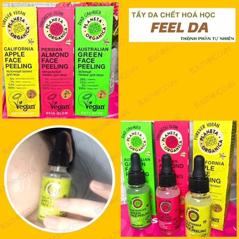 Tẩy da chết hoá học Planeta organica | BigBuy360 - bigbuy360.vn